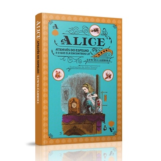 Box Alice No País Das Maravilhas E Alice Através Do Espelho + Alice Para Colorir (3)