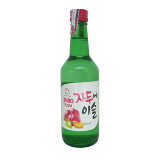 Bebida Coreana Soju Ameixa Jinro Plum 360ml