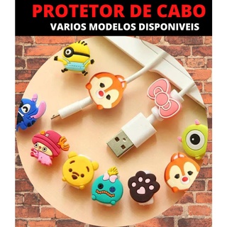 Protetor para Cabo de Celular, Iphone, Android Varias Opções proteção, Micro Usb, Tipo c ,Lightning Anti Quebra-proteção de cabo, Protetor de Cabo