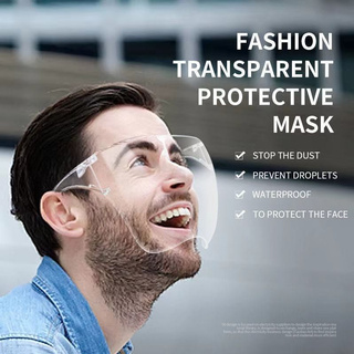 Máscara De Proteção Facial Transparente De Alta Qualidade Para Óculos De Sol De Sol (4)