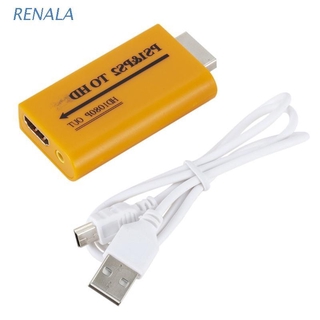 RENA PS1/PS2 Game Consoles Supports 1080P -HD Output PS1 PS2 TO HDMI-compatible Converter