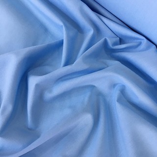 Tecido Tricoline 100% Algodão Liso Azul Celeste 50cm x1,50m