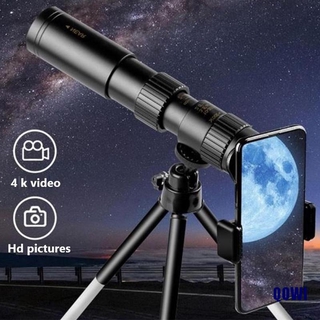 10-300 X 40mm Telescópio Monóculos Super Telefoto Com Zoom Com Tripé E Clip Para Celular
