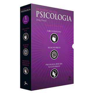 Box livros O essencial da Psicologia novo e lacrado presente 3 livros