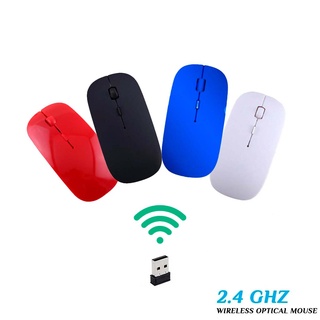 Mouse Sem Fio bluetooth Mouse 2.4ghz 10m Wireless Leve Pratico Pequeno Diversas cores