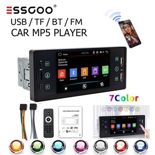 ESSGOO 5'MP5 Player 1 Din Rádio Estéreo Do Carro IPS Touch Screen Wince Sistema BT/TF/FM/USB/Mirrorlink