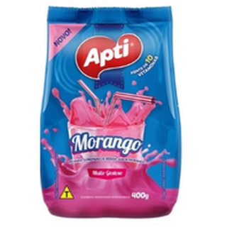 Preparo De Bebida Em Po Pó Sabor Morango Apti Premium Full (1)