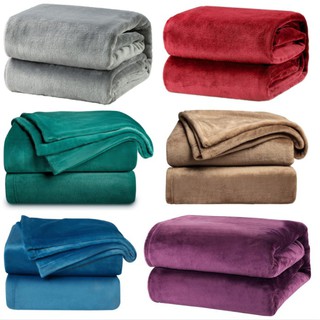 Manta Casal Padrao Soft Cobertor Microfibra Varias Cores