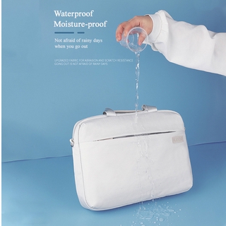 Waterproof laptop bag with detachable shoulder strap for women/men handbag briefcase 13.3 14 15.6 inch (5)