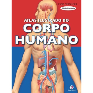 Livro Atlas ilustrado do corpo humano