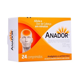 Anador 500mg com 24 Comprimidos