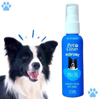 Perfume para Cachorro e Gato Pet Clean 120 ml - Machos