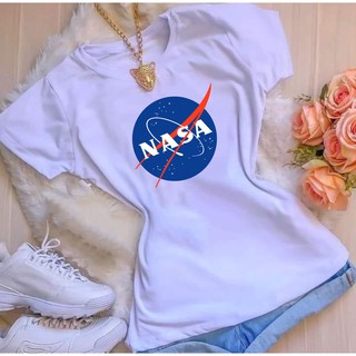 Blisa Feminina NASA - Camiseta OU Babylook