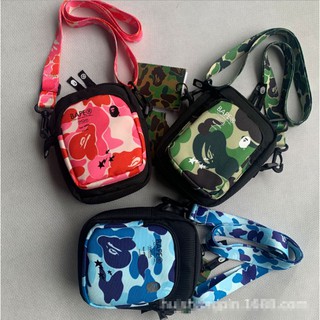 New Bape Camouflage Men Women Lovers shoulder bag messenger bag