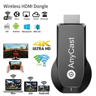 Anycast Smartphone Hdmi TV 1080p Amplificador Projetor Chromecast AirPlay DLNA Miracast Play