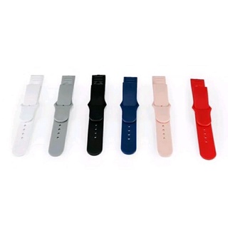 Pulseira para Smartwatch D20 / D13 / Y68 de Silicone Lisa Preto/Branco/Rosa/Vermelho/Azul/Cinza (3)