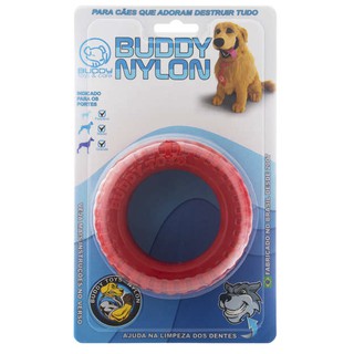 Brinquedo Pneu Nylon Vermelho Buddy Toys