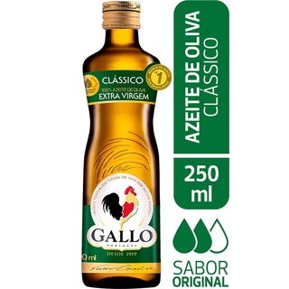 Azeite de Oliva Extra Virgem Clássico Gallo Vidro 250ml