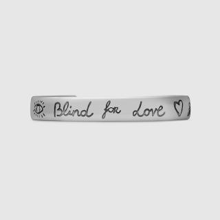 Pulseira Gucci "Blind For Love" Na Prata Tamanho Único | Gucci "Blind For Love" Bracelet in Silver One Size (3)