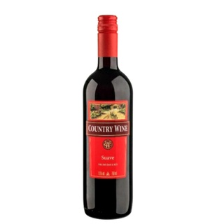 Vinho Country Wine Tinto Suave/doce 750ml - 01 Unidade