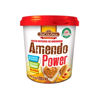 Pasta de Amendoim Integral Amendo Power 1,005kg DaColônia
