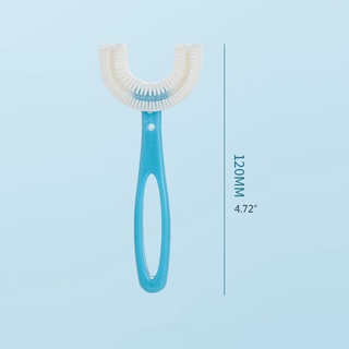 LOV U-Shaped Children Toothbrush Manual Silicone Baby Yoothbrushing Artifact Detal Oral Care Cleaning Brush (2)