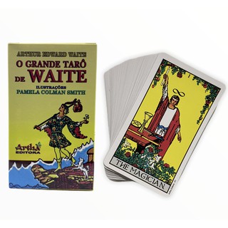 Baralho Tarô Universal De Waite O Grande Tarot De Waite 78 Cartas Editora Artha