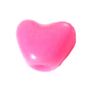 Miçanga Corações Coloridos Candy Colors - 70 unidades - Strap / Bijuteria / Artesanato (4)