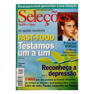 Revista Seleções Setembro de 2003