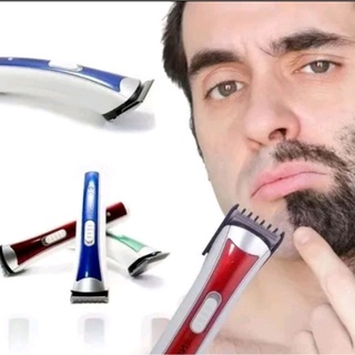 Maquina de Cortar Cabelo Aparar Barba Bateria Recarregável (3)