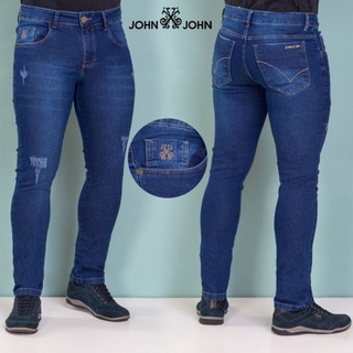 Calça Jeans Escuro John John (Semi-destroyed)