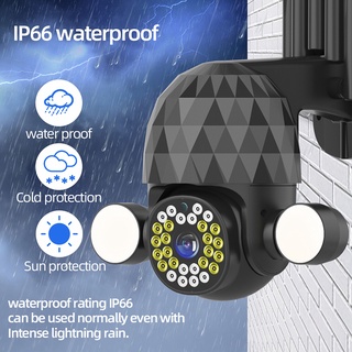 3MP Câmera De Segurança Wifi Externa A Prova Da Agua CCTV Outdoor Ip Camera Speed Dome Cameras
