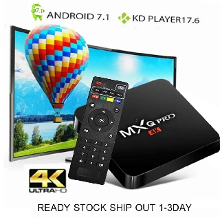 TV Box MXQ PRO 4K Android 7 1 Amlogic S905W Quad-Core 1GB/8GB jrgoing
