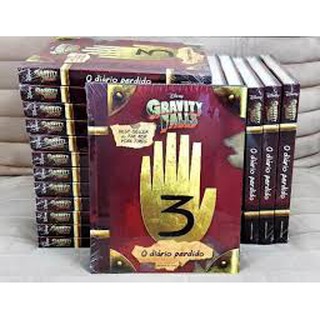 Livro O Diário Perdido De Gravity Falls (Capa Dura)