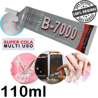 Super Cola B-7000 T7000 Para Fixar Telas Celular 15ml Preta Ou Transparente Cola MultiUso (3)