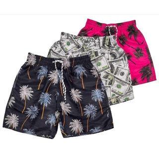 Shorts Mauricinho Plus Size Masculino G1 G2 e G3 estampados moda praia verão bermudas sensação