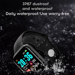 100% Original Smartwatch Y68 / D20 Prova D 'Gua / Bluetooth / Bluetooth USB com Monitor Cardíaco Smartwatch/ Monitor Carrinho O Aco / Pulseira Inteligente / Rel Gio Inteligente (4)