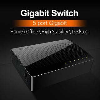 Sg105 Mini 5 Portas Gigabit Switch Do Desktop De Rede Fast Ethernet Lan