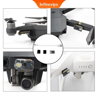 [BRFINEVIPS] Drone Strobe Light Universal Drone Accessories LED Flash Light Kit Brightness USB Cable Night Cruise for DJI Mavic Mini