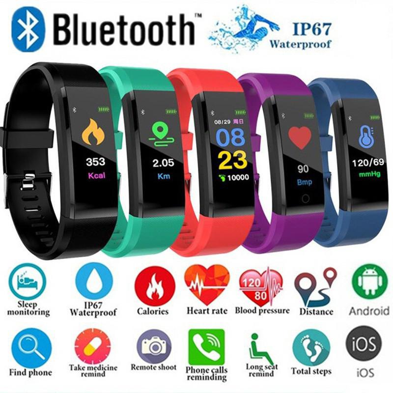 Smart Watch 115 Plus VERSÃO PRO Esportivo / Monitor Fitness com Bluetooth