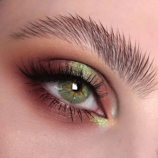 UYAAI 2 Peças/Par Lentes De Contato Coloridas Com Para Cosméticos Olhos Monet Green