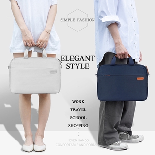 Waterproof laptop bag with detachable shoulder strap for women/men handbag briefcase 13.3 14 15.6 inch (2)