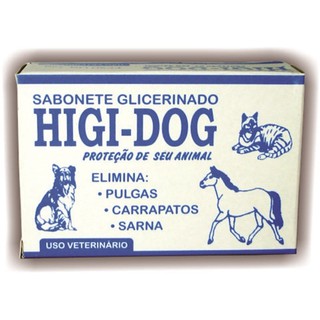 Sabonete Higi Dog Anti Pulgas e Carrapatos