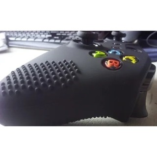 Capa Case de Silicone para Controle de Xbox One S / X / Capa de Proteção + Grips Protetor do Analógico Antiderrapante (7)