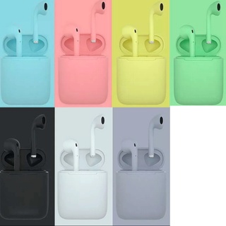 Fone de ouvido Sem Fio Bluetooth I12 cores colorido Tws 5.0 Sem Fio Headset Android iPhone motorola samsung LG (8)