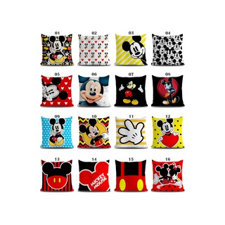 Capa de almofada decorativa Mickey Minnie Presente Decoração Cama Sofa (1)