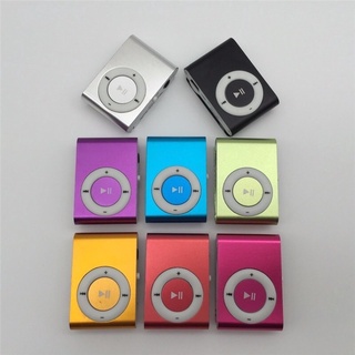 Mini Clip Metal MP3 Player Esporte Música Suporte Digital TF Card MP3 USB 2.0 (3)