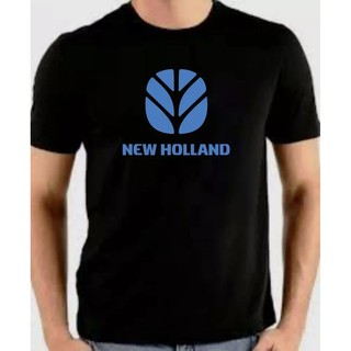 Camiseta Country New Holland Trator 100% Algodão