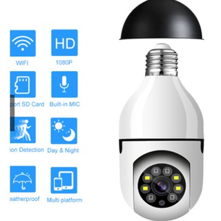 Camera Ip Segurança Lampada Yoosee Panoramica Espia Wifi1080 (4)