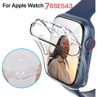 Capa Protetora De Vidro/Proteção Antiqueda Para Apple watch 7/45mm/41mm/6/5/4 SE/3/44mm/42mm